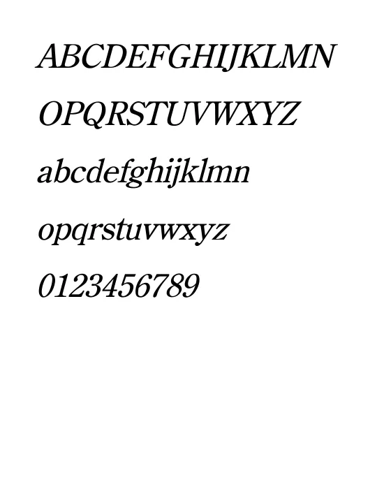 Yearbook Old Style Italic.webp