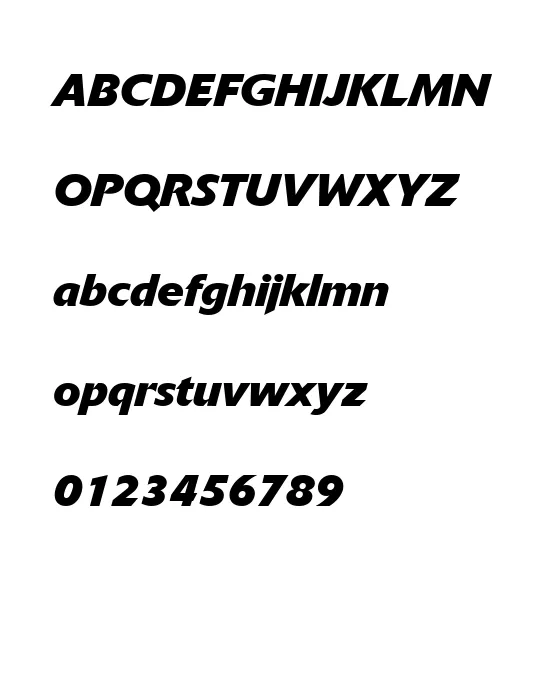 Delta Jaeger Bold Italic.webp