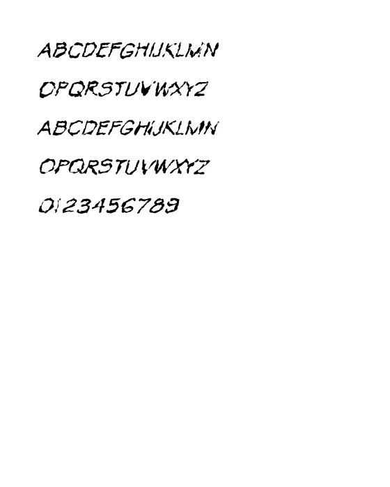 VTC Krinkle-Kut Regular Italic.webp