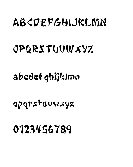 Wonton by Da Font Mafia.webp
