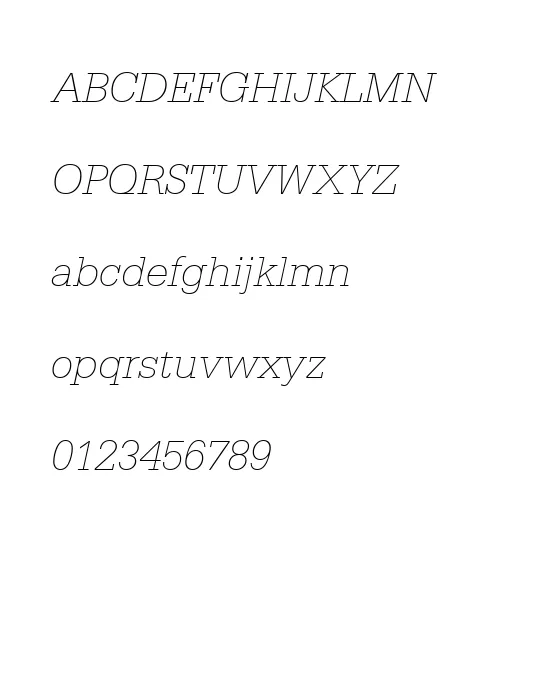 Serifa Th BT Thin Italic.webp