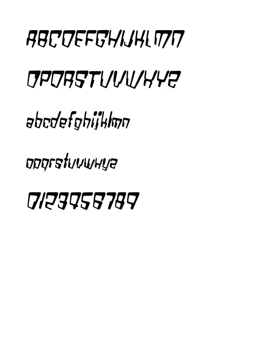 VTC Bad DataTrip Regular Italic.webp
