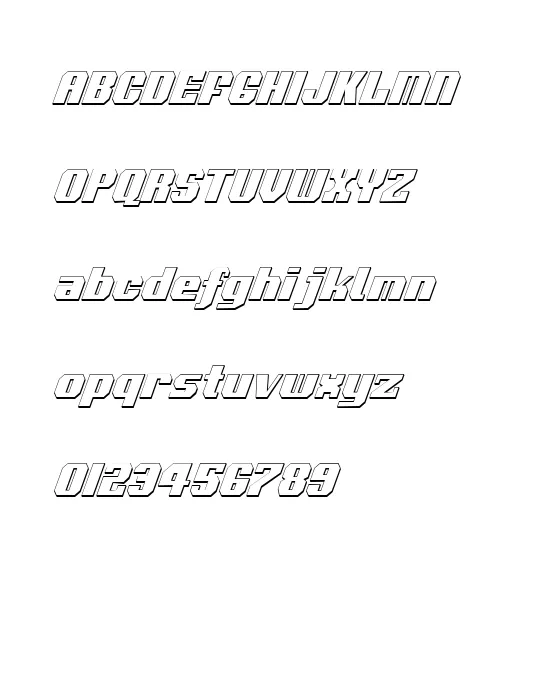 Voortrekker3DCondensedItalic.webp
