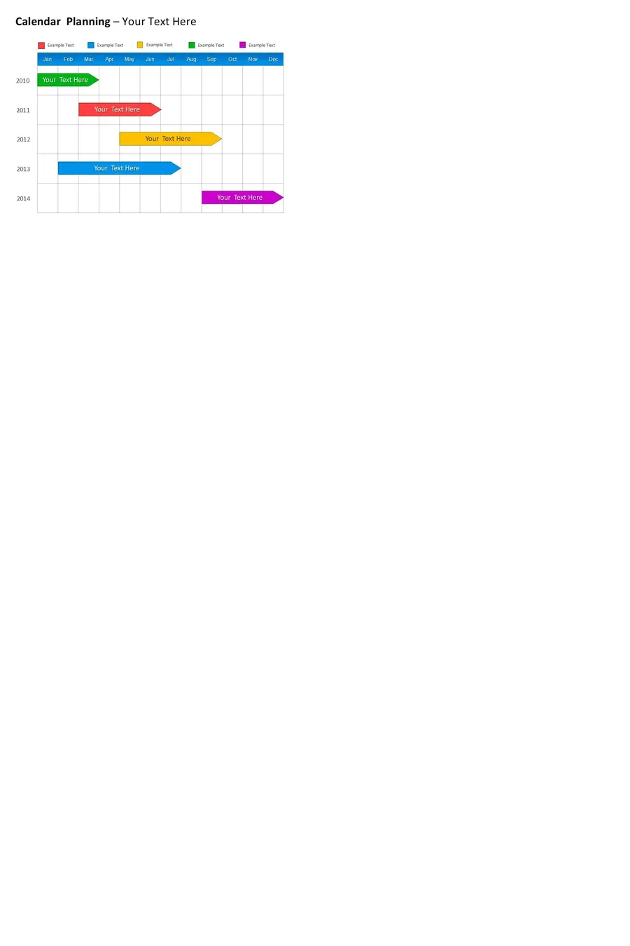 彩色项目进度计划PPT模板.webp