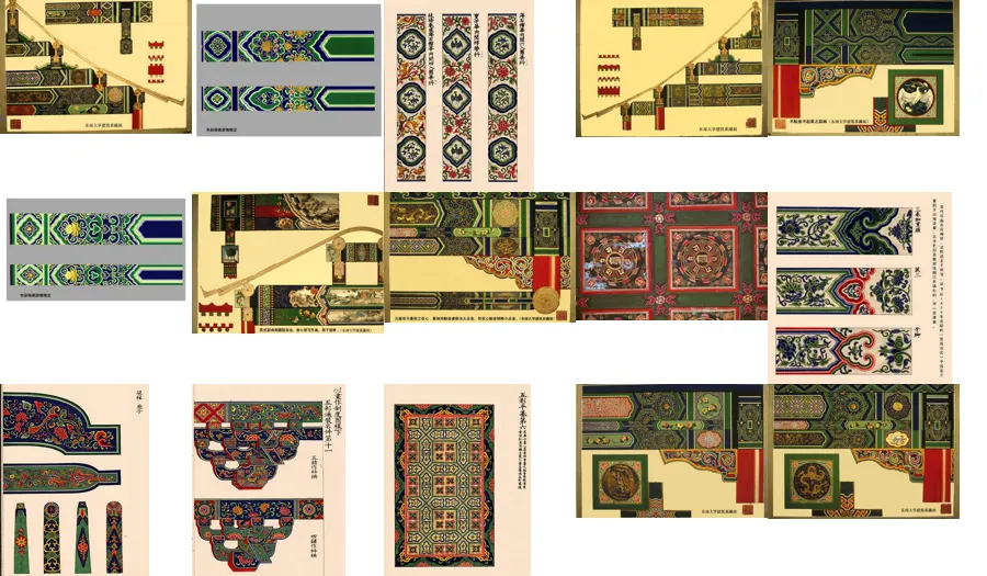古建筑图案纹理3D贴图.webp