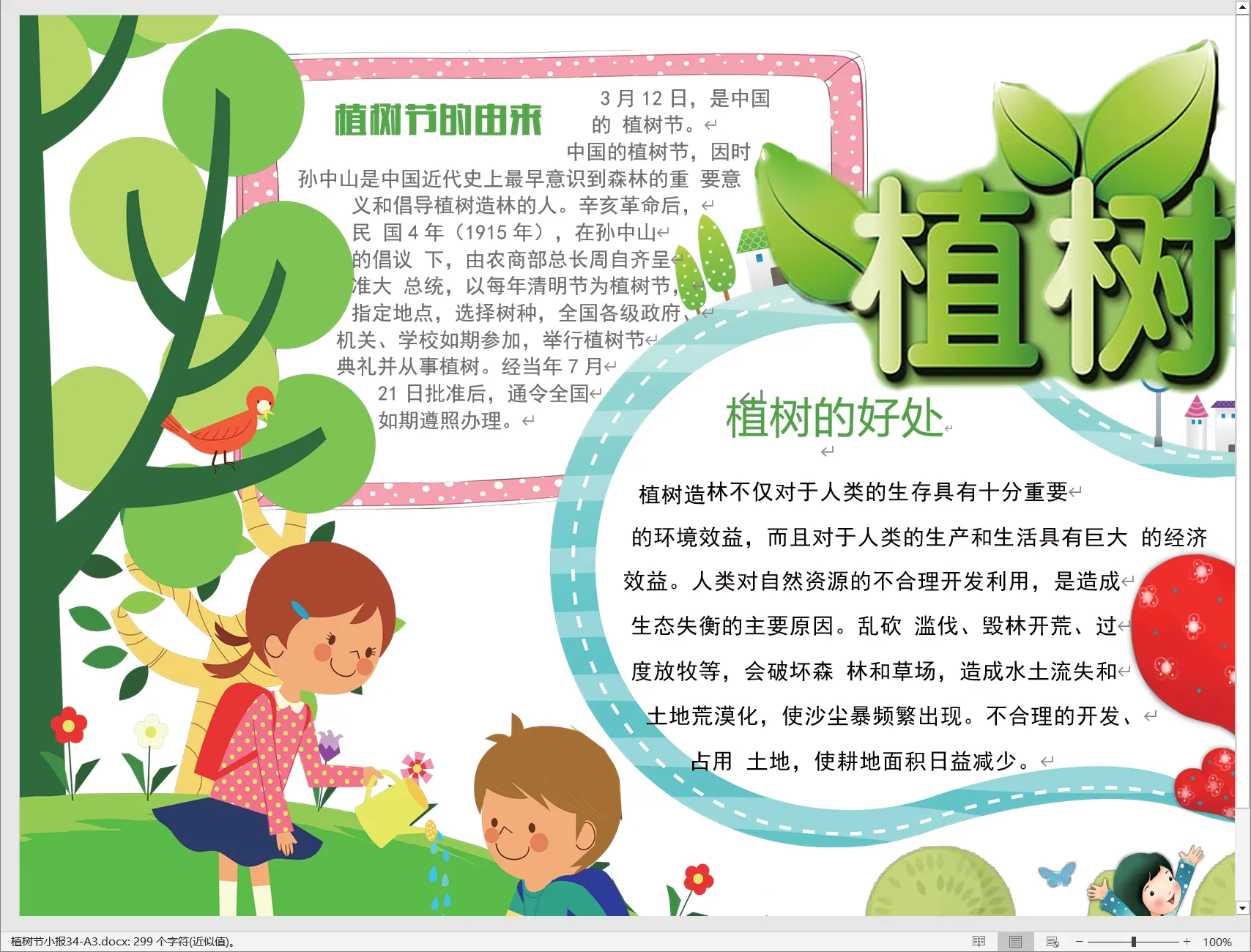 植树节小报34-A3.webp