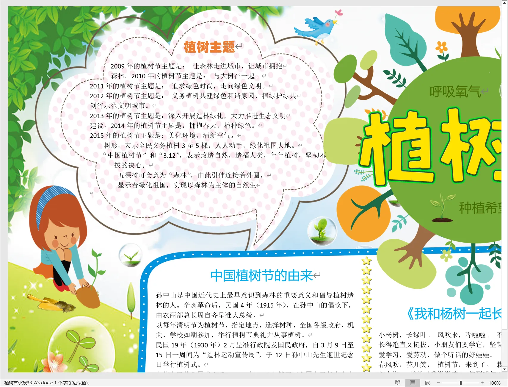 植树节小报33-A3.webp