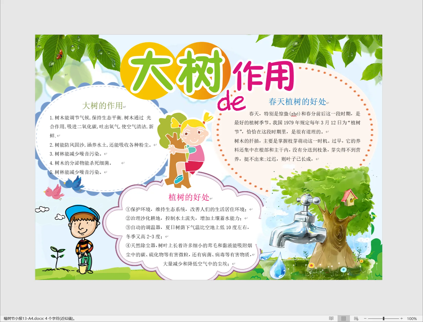 植树节小报13-A4.webp
