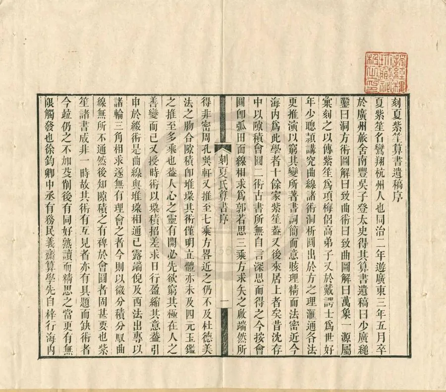 330000-1705-0002207.少廣縋鑿.洞方術圖解二卷.致曲術.清鄒伯奇撰.清同治刻本.webp