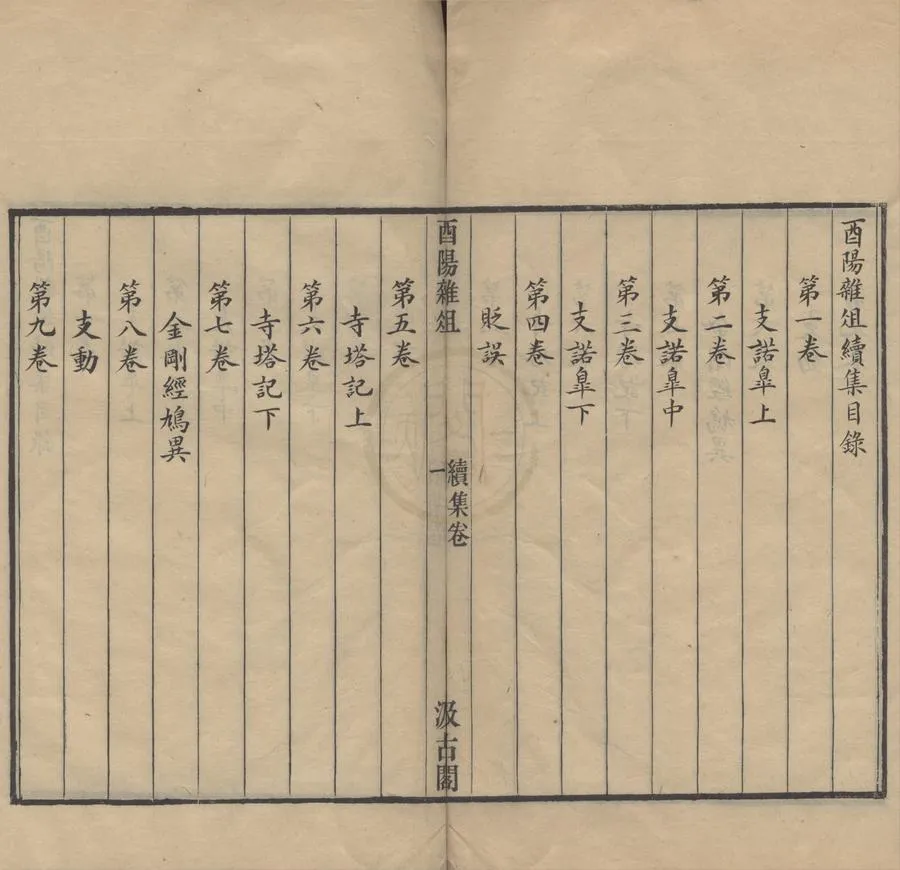 330000-1705-0004976.酉陽雜俎二十卷續集十卷.唐段成式撰.明毛晉訂.明抄本.webp