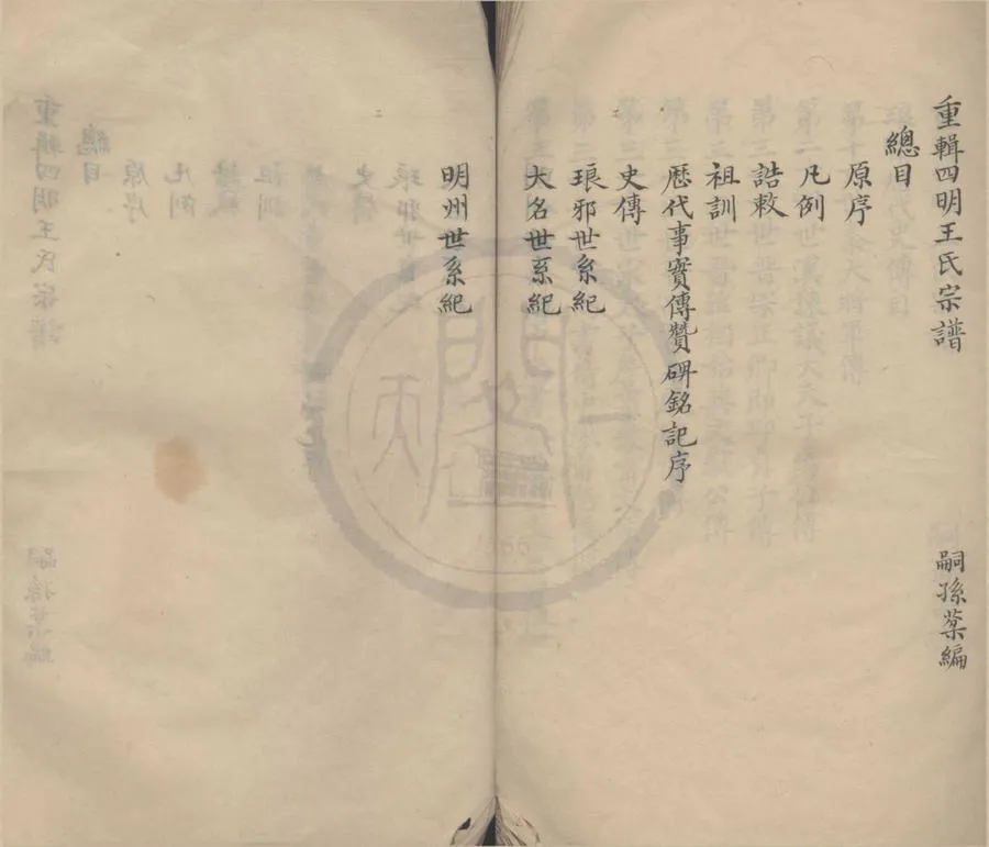330000-1705-0008272.(浙江寧波)重輯四明王氏宗譜.清王棻編.抄本.webp