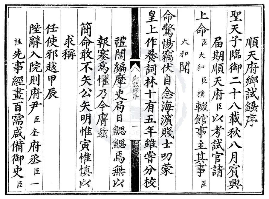330000-1705-0000402.嘉靖二十八年順天府鄉試錄.明嘉靖刻本.webp