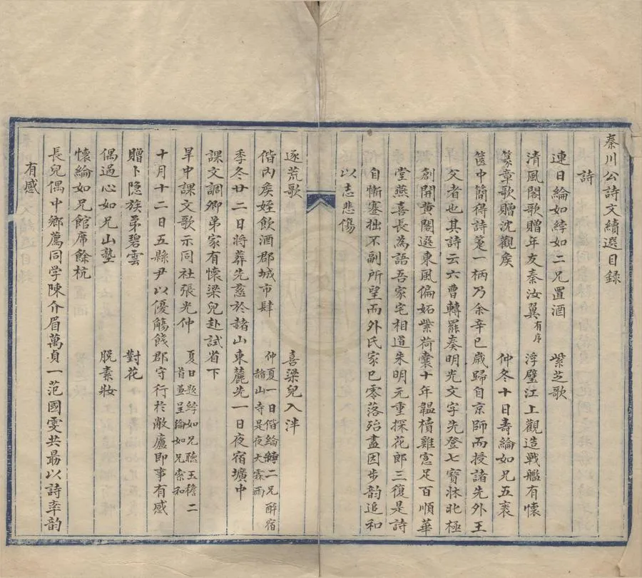 330000-1705-0005842.秦川公詩文續選二卷.清鄭溱撰.清抄本.webp