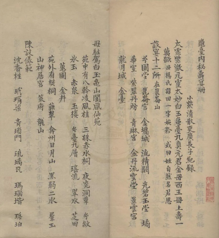 330000-1705-0018303.龜臺內秘壽宴冊.民國廣長子紀錄.清抄本.webp