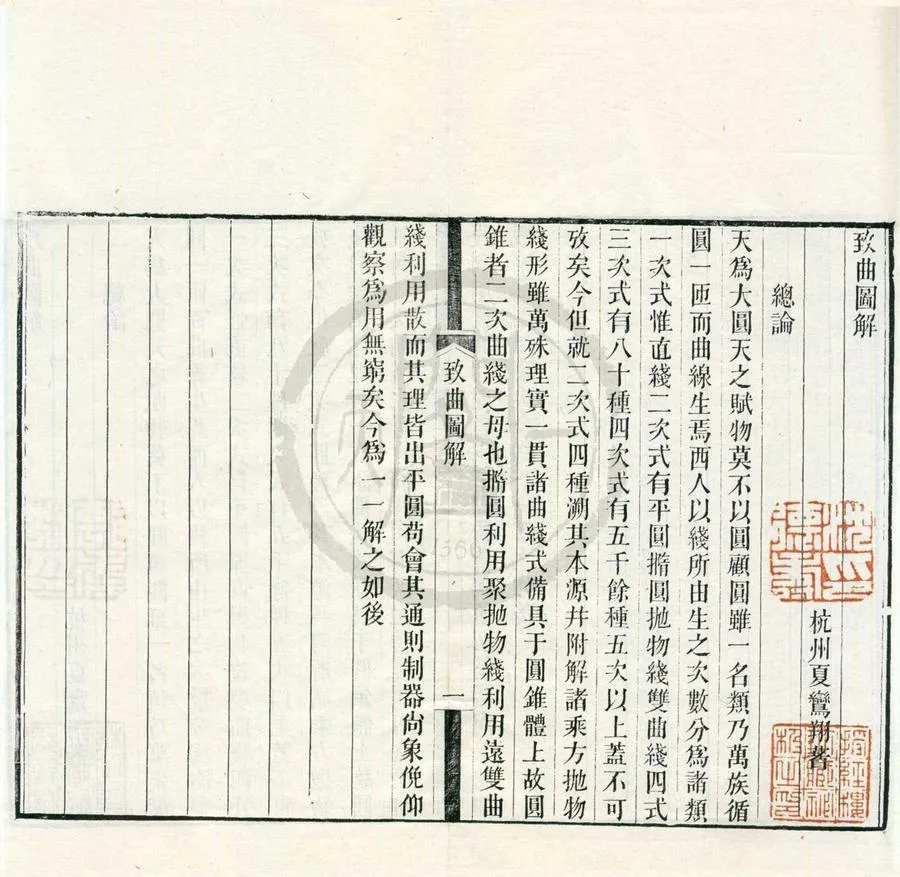 330000-1705-0002207.致曲圖解.造各表簡法.截球解義.橢圓求周術.清鄒伯奇撰.清同治刻本.webp