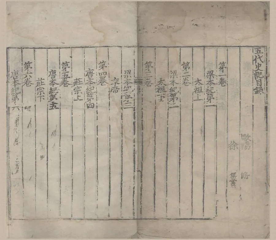 330000-1705-0000362.五代史記七十四卷.宋歐陽脩撰.宋徐無黨注.元刻本.webp