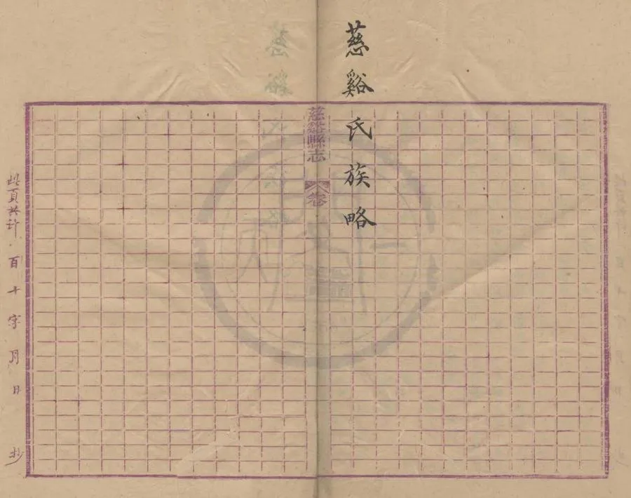 330000-1705-0001908.慈谿氏族略.清不著撰者撰.句餘方言集證□□卷.清時與蘭其他.清抄本.webp