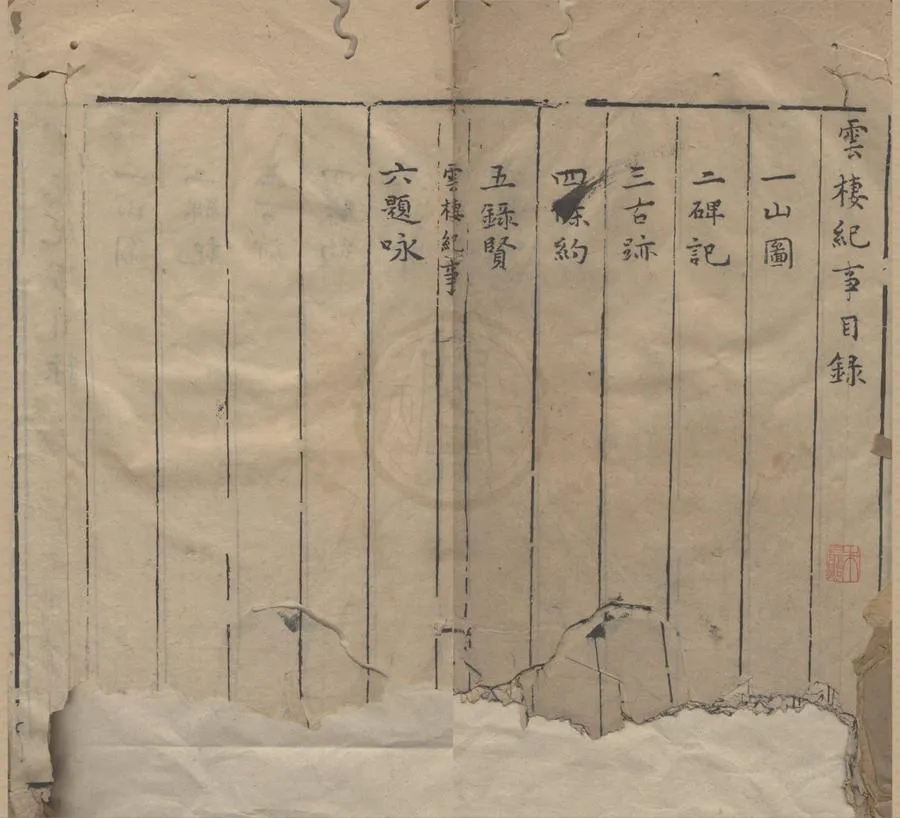 330000-1705-0004512.雲樓紀事.孝義無礙庵錄.明不著撰者撰.明萬曆刻本.webp