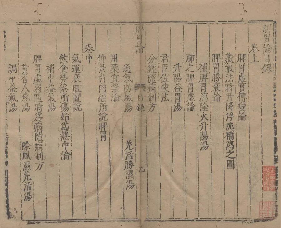 330000-1705-0004770.脾胃論三卷.金李杲撰.明吳中珩校明王肯堂編.明萬曆刻本.webp