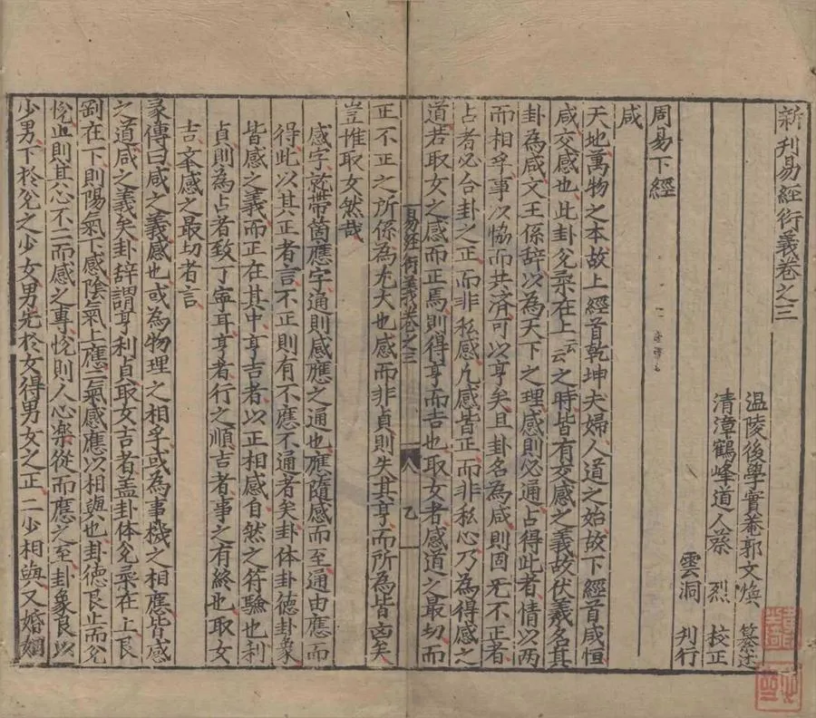 330000-1705-0003971.新刊易經衍義六卷.明郭文煥纂述.明蔡烈校正.明刻本.webp