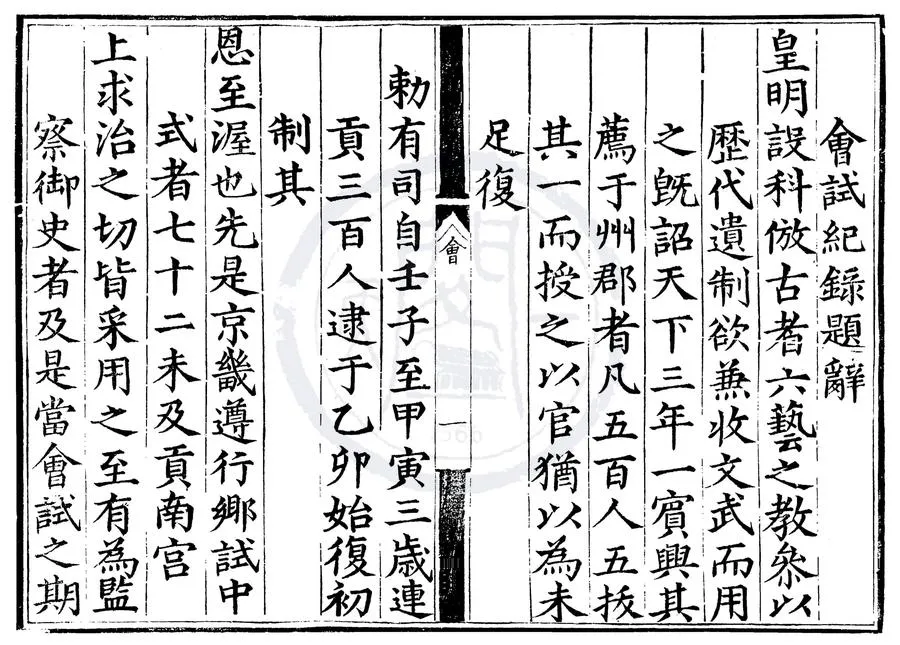 330000-1705-0006944.洪武四年會試錄.明洪武刻本.webp