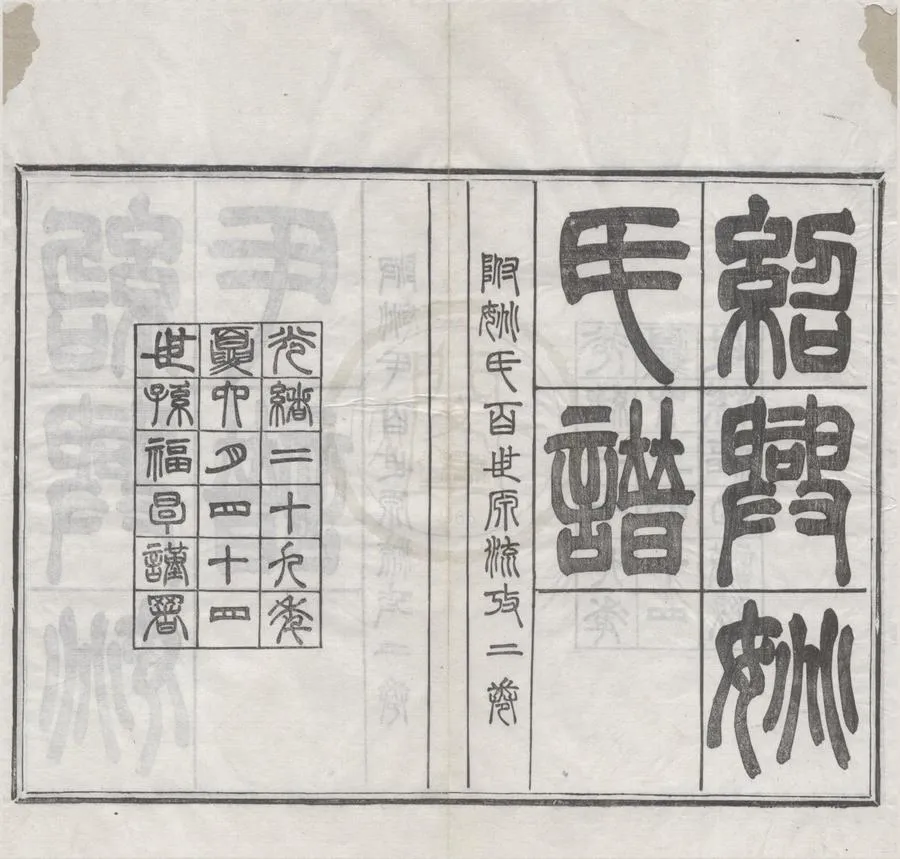 330000-1705-0018813.(浙江紹興)紹興姚氏譜十五卷首三卷附存三卷姚氏百世源流攷二卷.清姚振宗纂修.清光緒木活字印本.webp