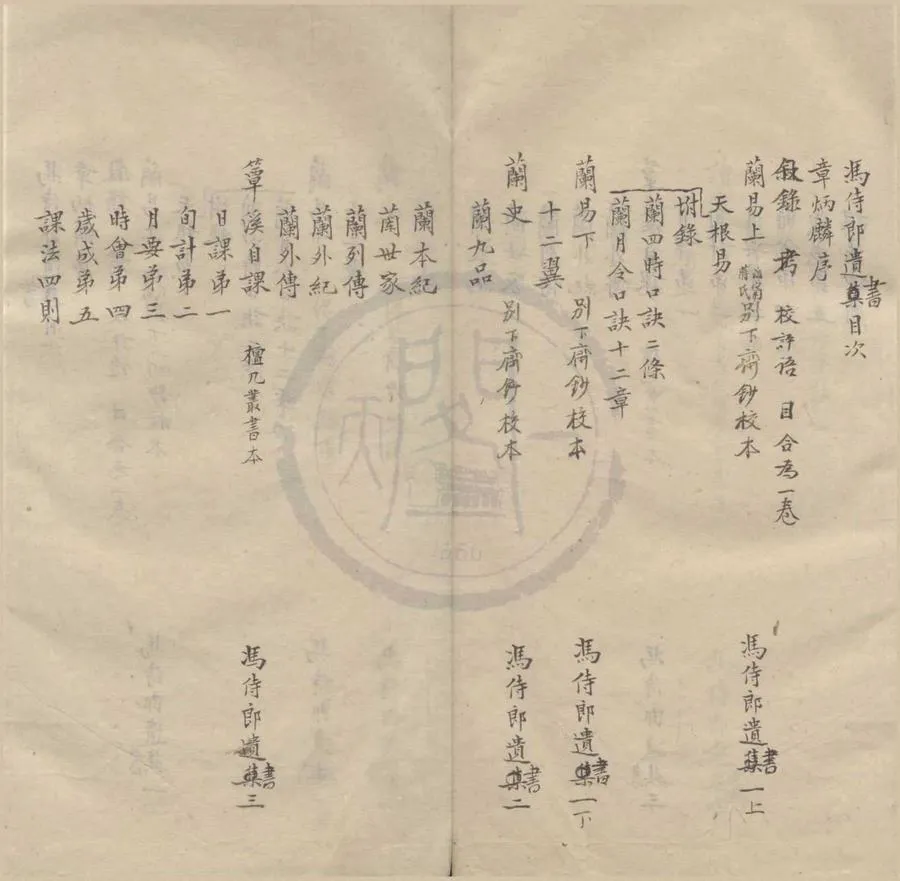 330000-1705-0004348.馮侍郎遺書八卷附錄二卷.明馮京第著.民國馮貞羣編.民國稿本.webp