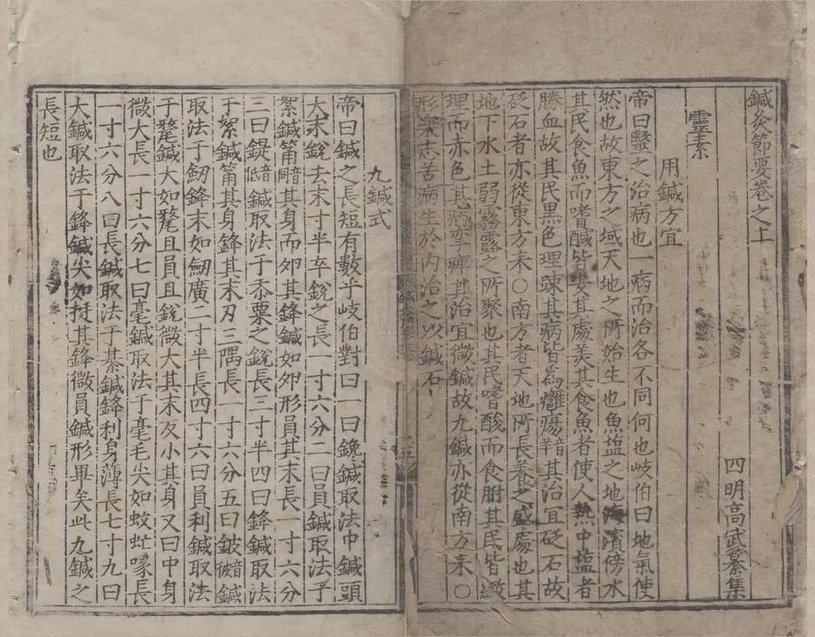 330000-1705-0004742.鍼灸節要三卷.明高武撰.明刻本.webp