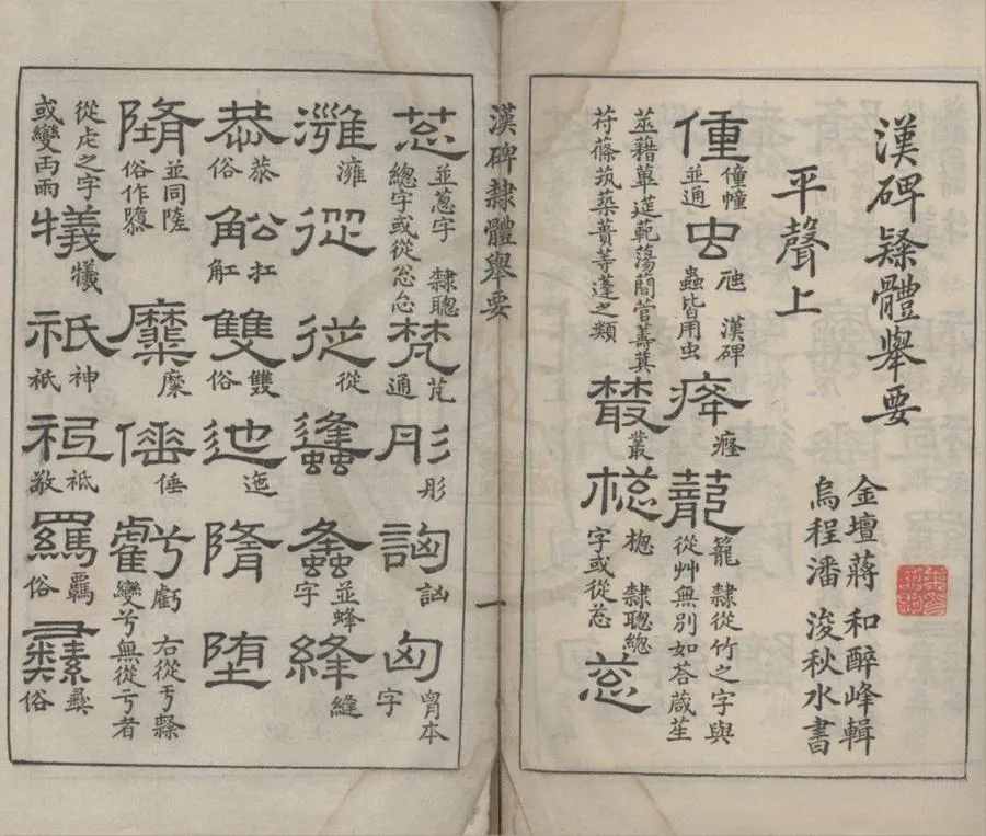 330000-1705-0021951.漢碑隸體舉要不分卷.清蔣和撰.民國石印本.webp
