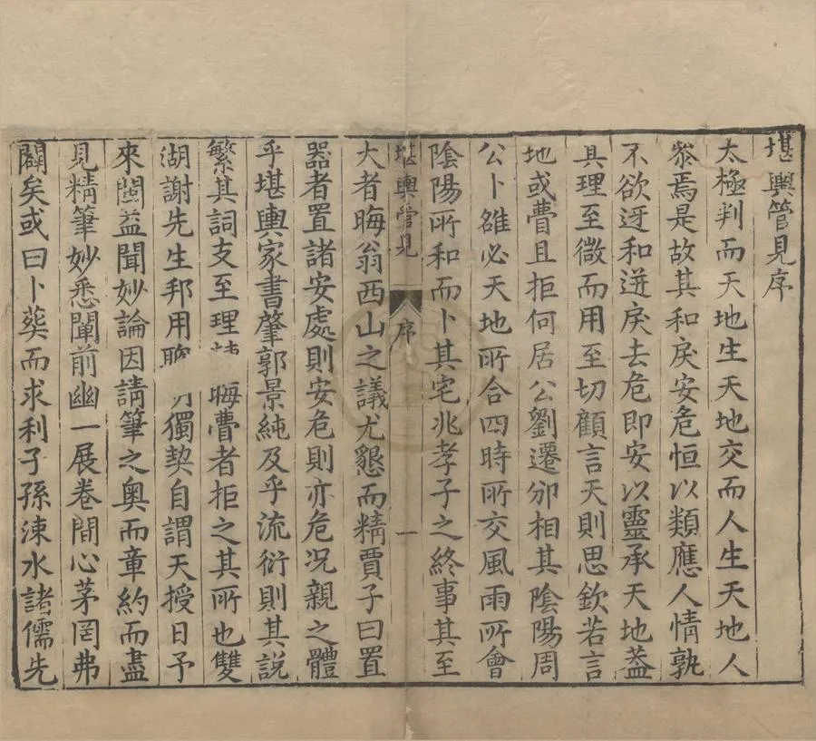 330000-1705-0005027.堪輿管見.明謝廷柱編著.明程文格.吳中珩校.堪輿續論.宋謝和卿著.明吳勉學編.明江湛若.程文格校.明嘉靖刻本.webp