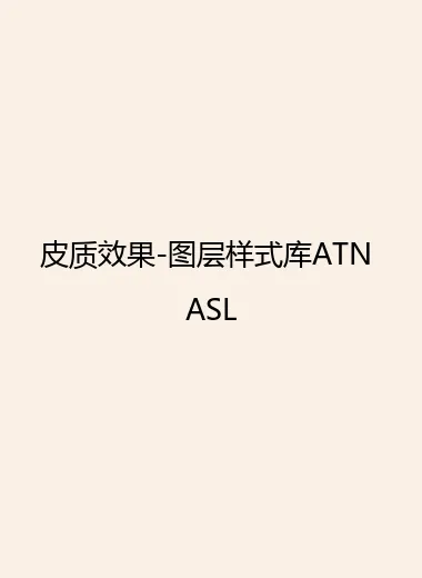 皮质效果-图层样式库ATN ASL.webp