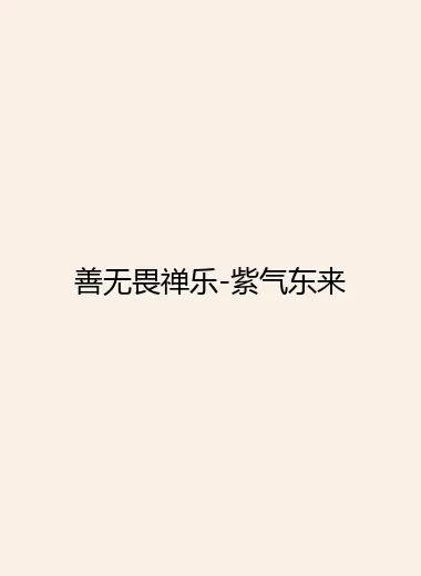 善无畏禅乐-紫气东来.webp