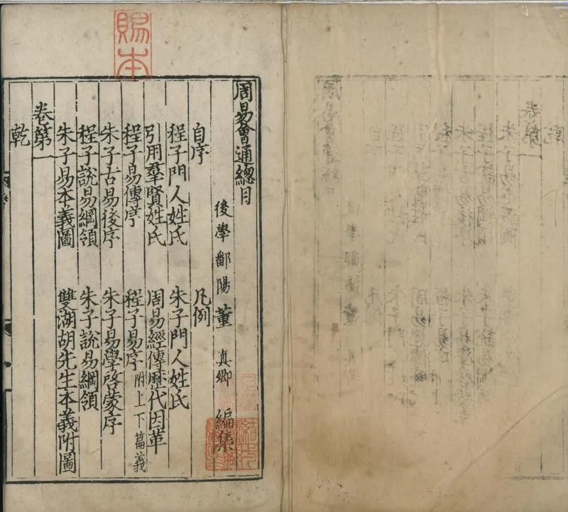 GJ2310750.周易經傳集程朱解附録纂註十四卷朱子易圖附録纂註一卷_P2.webp