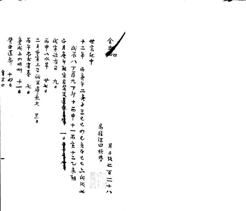 GJ2302926.金史月日考■■卷存卷四至卷九_P2.webp