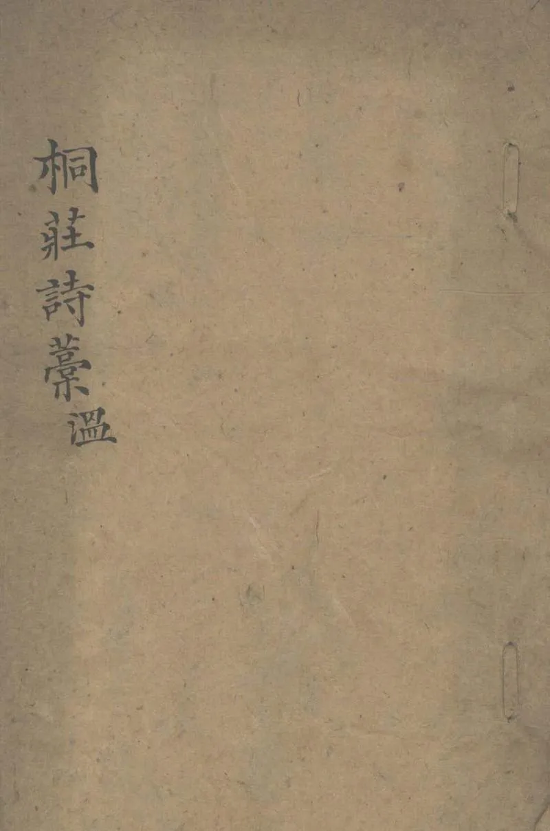 GJ2303448.桐莊先生詩稿三十二卷_P1.webp