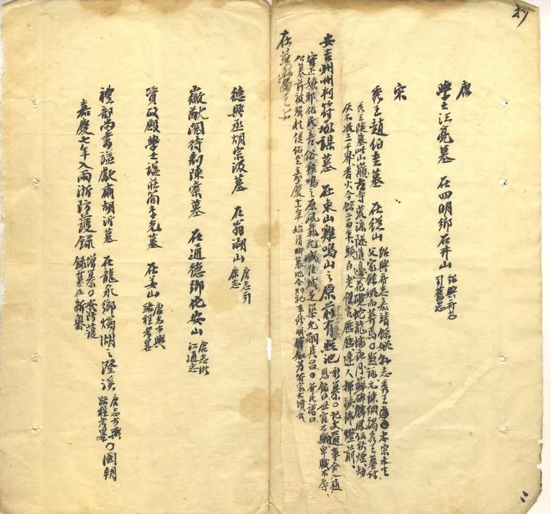 GJ2311431.（光緒）餘姚縣誌四十卷存塚墓、祥異、名宦、人物、氏族_P2.webp