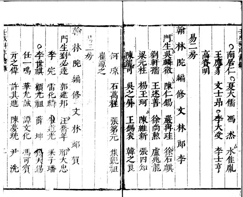 GJ2300964.天啟壬戌科進士同年序齒録一卷_P2.webp