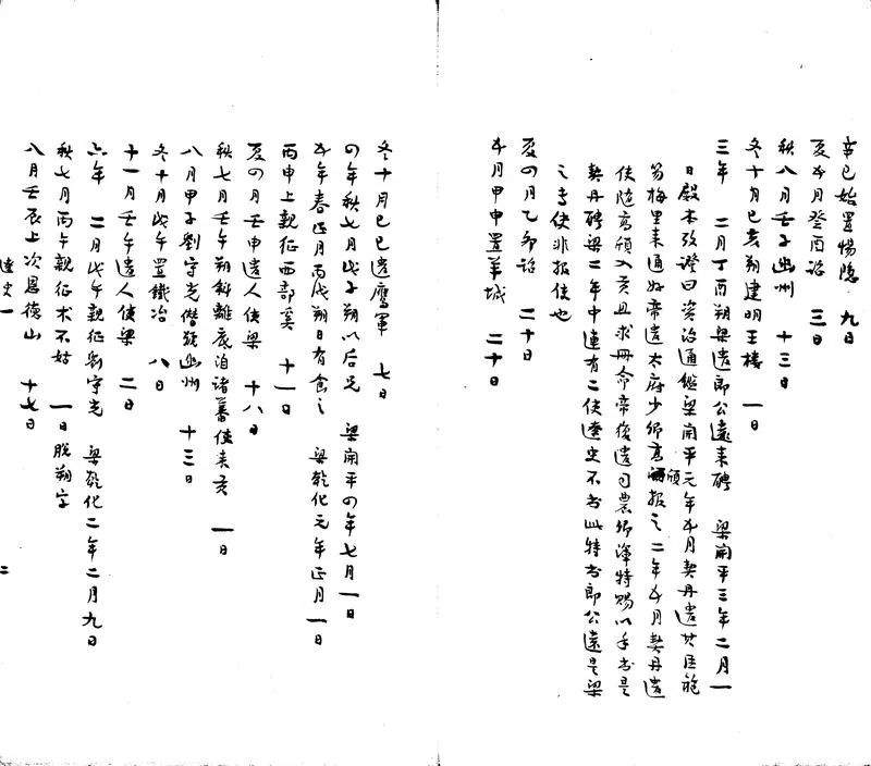 GJ2302925.遼史月日攷■■卷存卷一至卷十五_P2.webp