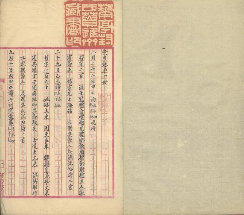 GJ2311452.張徵君日记不分卷，光緒十一年至二十五年附禹貢釋地一卷_P2.webp