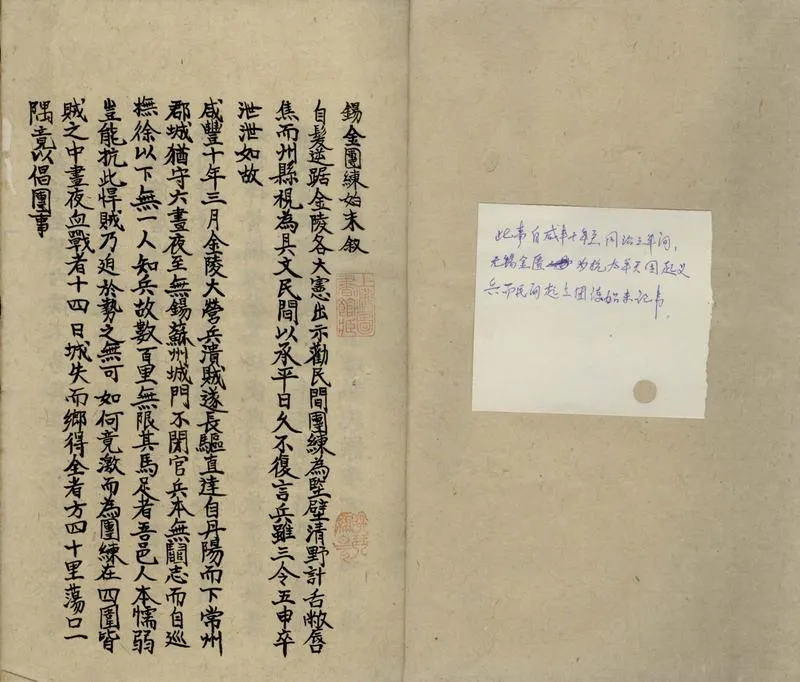 GJ2305510.錫金團練始末記一卷_P2.webp