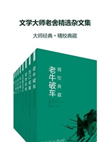 《文学大师老舍精选杂文集（套装八册）》 老舍