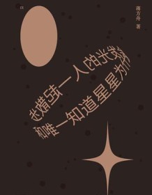 《和唯一知道星星为什么会发光的人一起散步》 蒋方舟