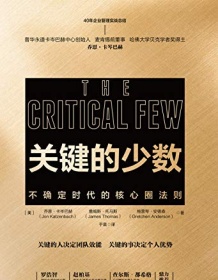 《关键的少数》 乔恩・卡岑巴赫/詹姆斯・托马斯/格雷琴・安德森